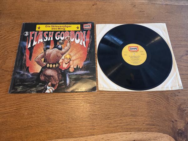 Flash Gordon Folge 3 - Die Sklavenjäger Des Ming 1982 Europa – 115 710.8 Deutsche Pressung VG/VG